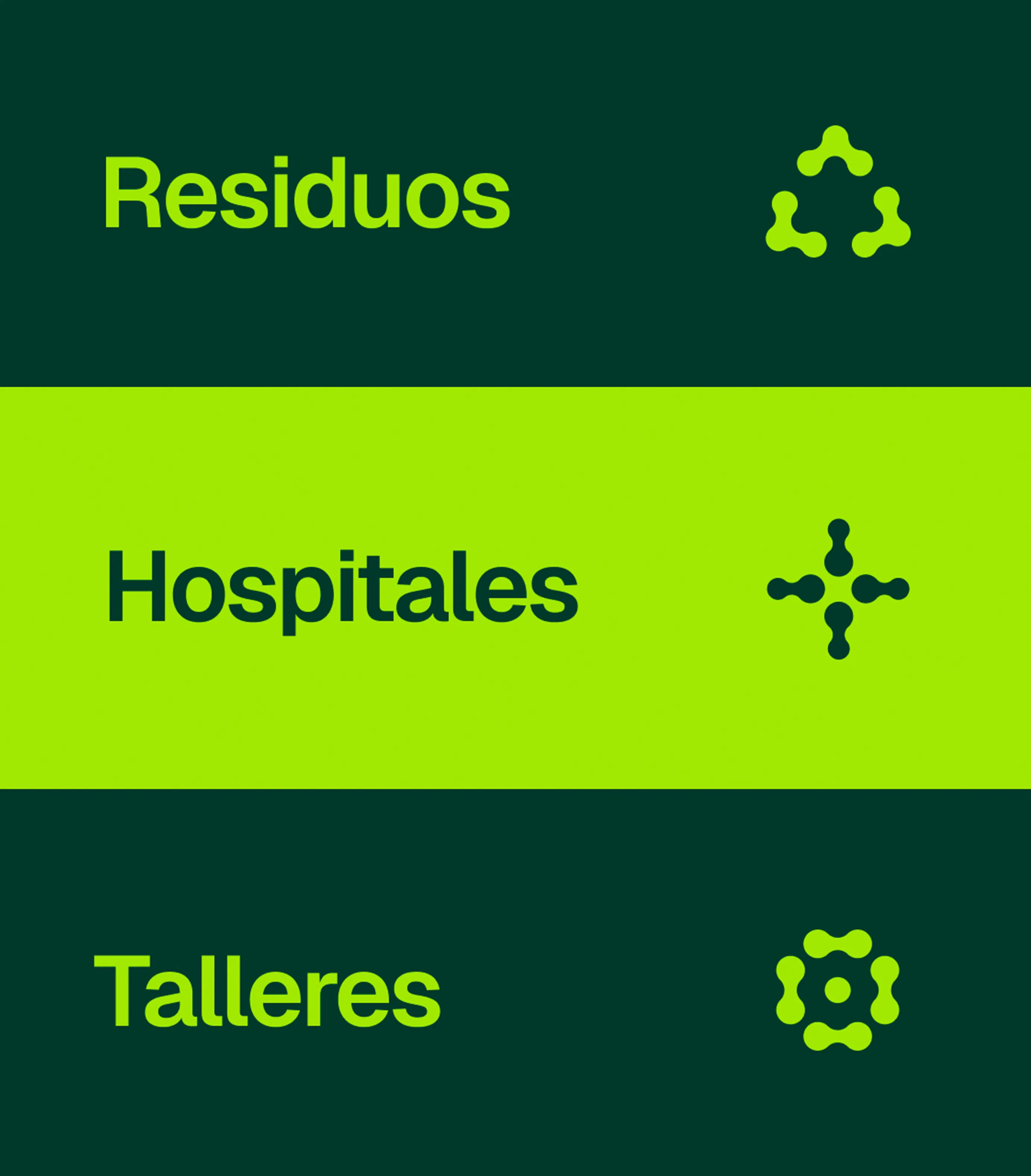 Iconos de las verticales de ZincApp
