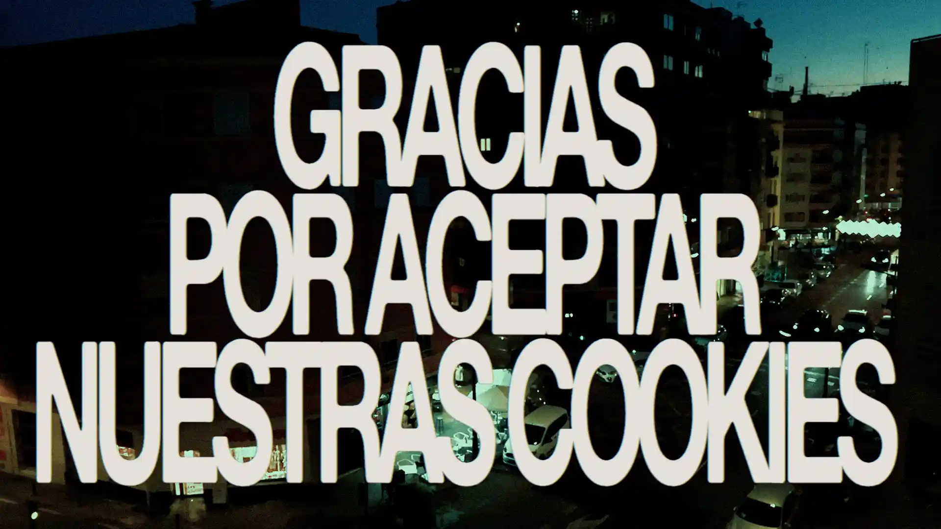 Títulos de 'Gracias por aceptar nuestras cookies'
